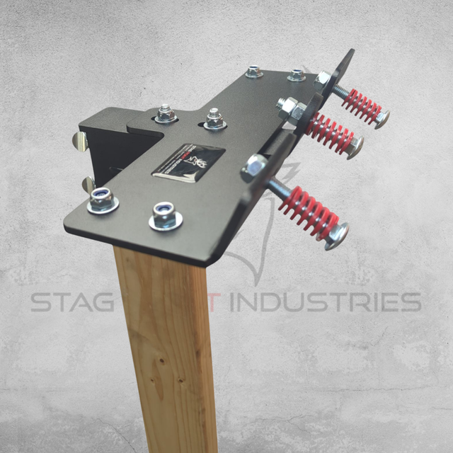 Dual Flip Paddle Bracket – Partial Kit (8mm AR500 Face Plate)