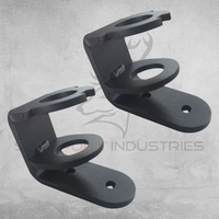 Dual Flip Paddle Bracket – Full Kit (6mm AR450 Face Plate)