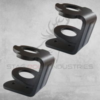Dual Flip Paddle Bracket – Full Kit (6mm AR450 Face Plate)