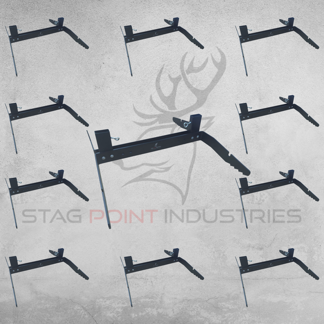 STARTER PACK – IPSC 11PC STACK RACK + X11 IPSC H-STANDS