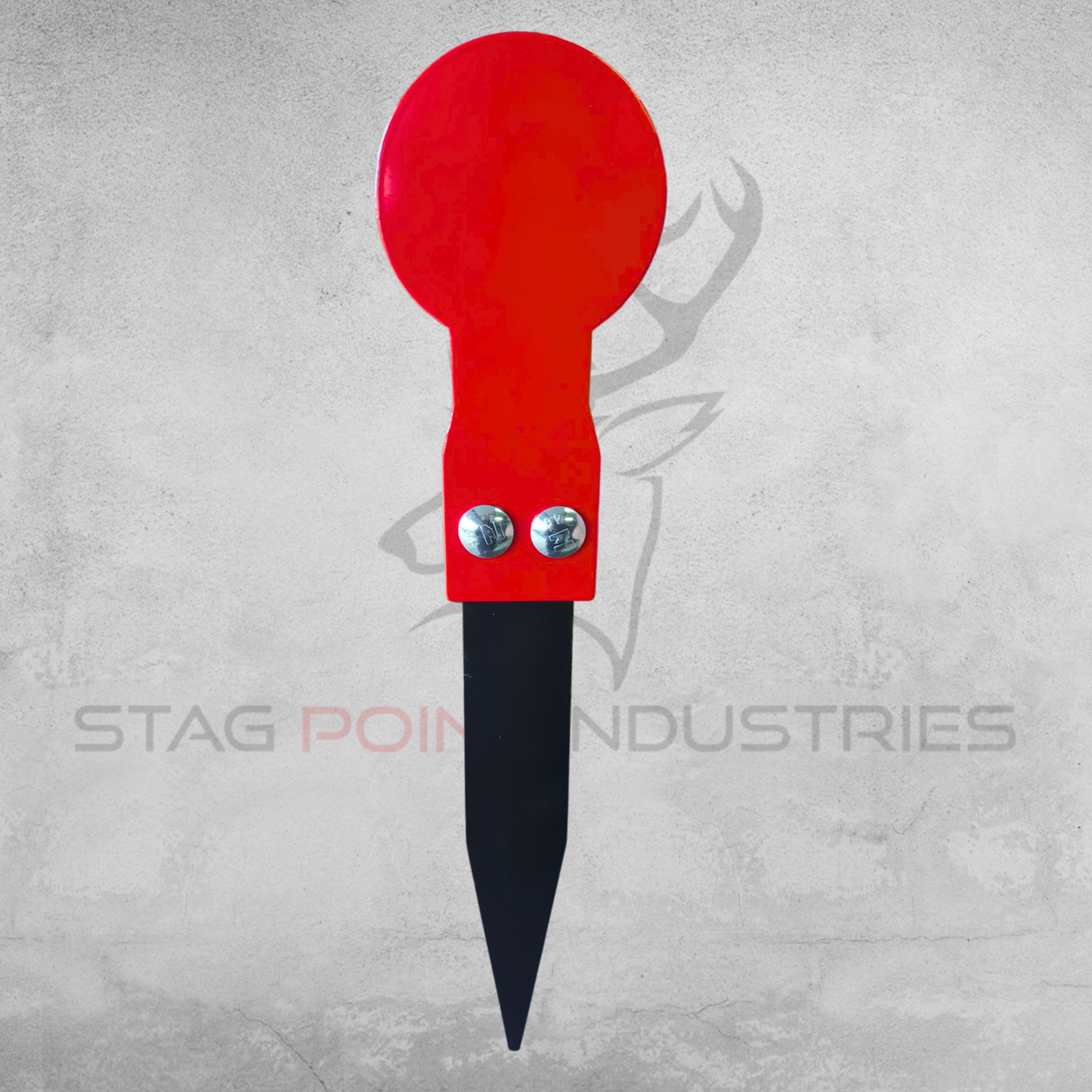 Rimfire Stake & Shoot Target Kit – 100x200 AR450 Popper + Light Duty Stake