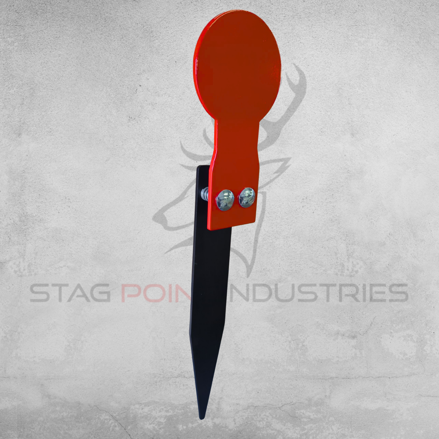 Rimfire Stake & Shoot Target Kit – 100x200 AR450 Popper + Light Duty Stake