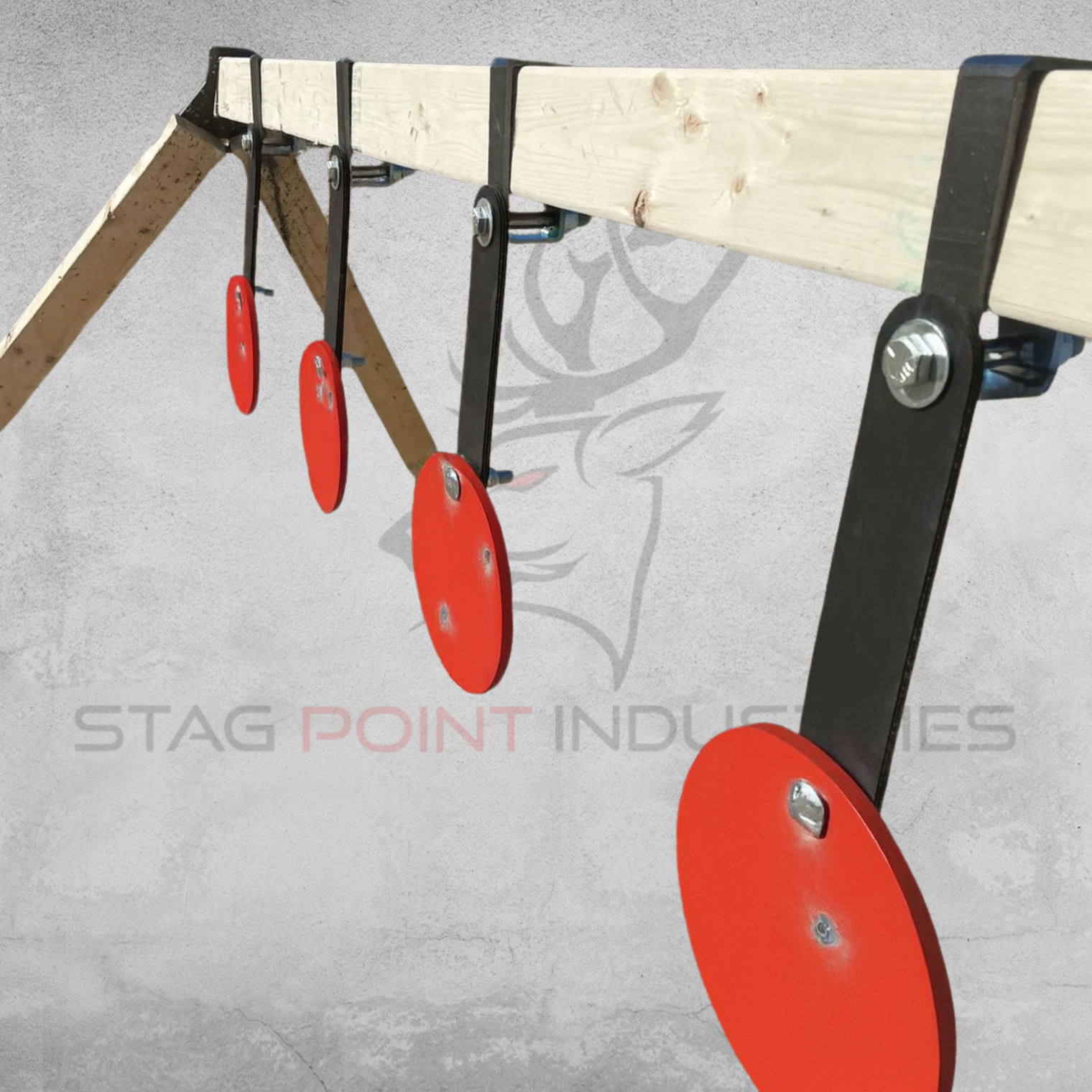 70x35 Plate Rack Rubber Strap Target Hanger (1 pack or 6 pack)