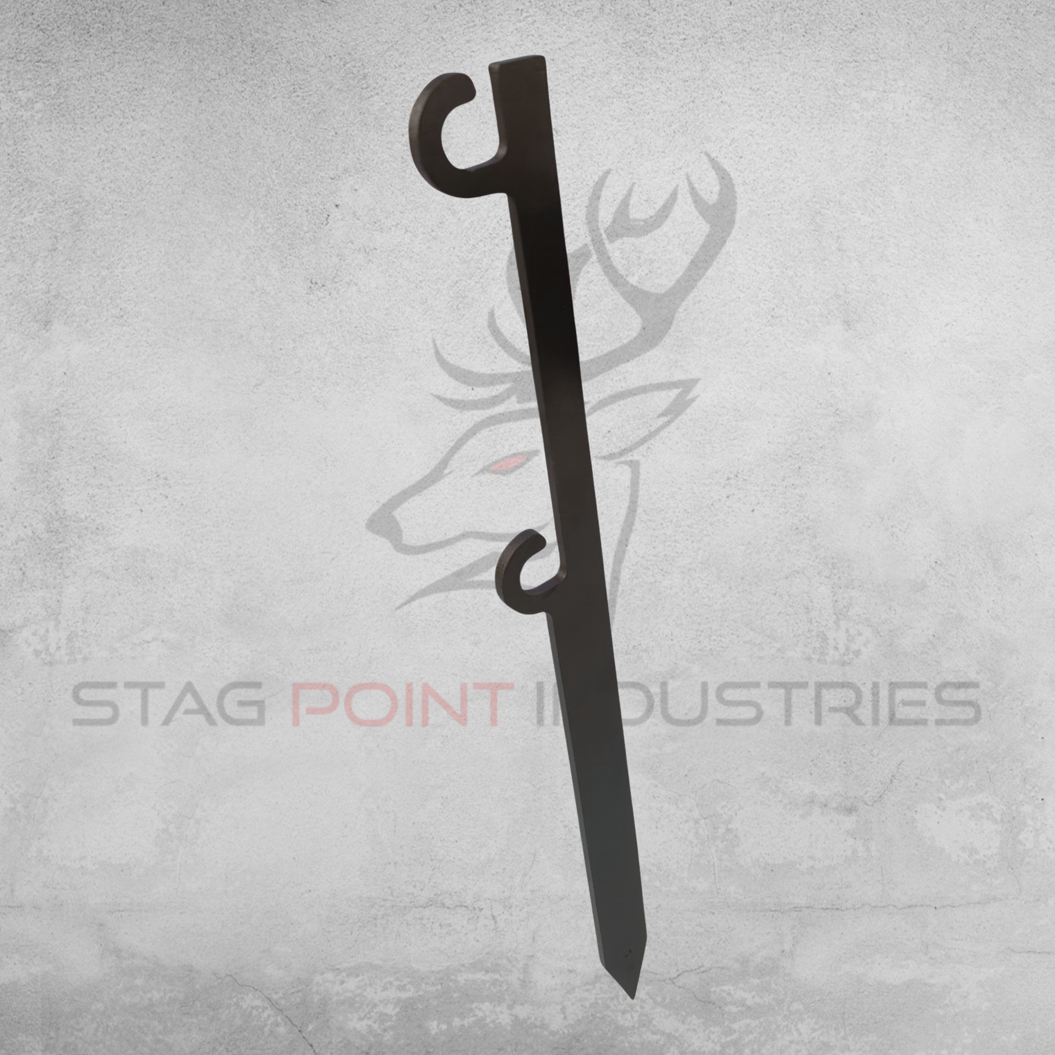 PRS Crow Double Target Stake – 8mm AR500 (STAKE ONLY)