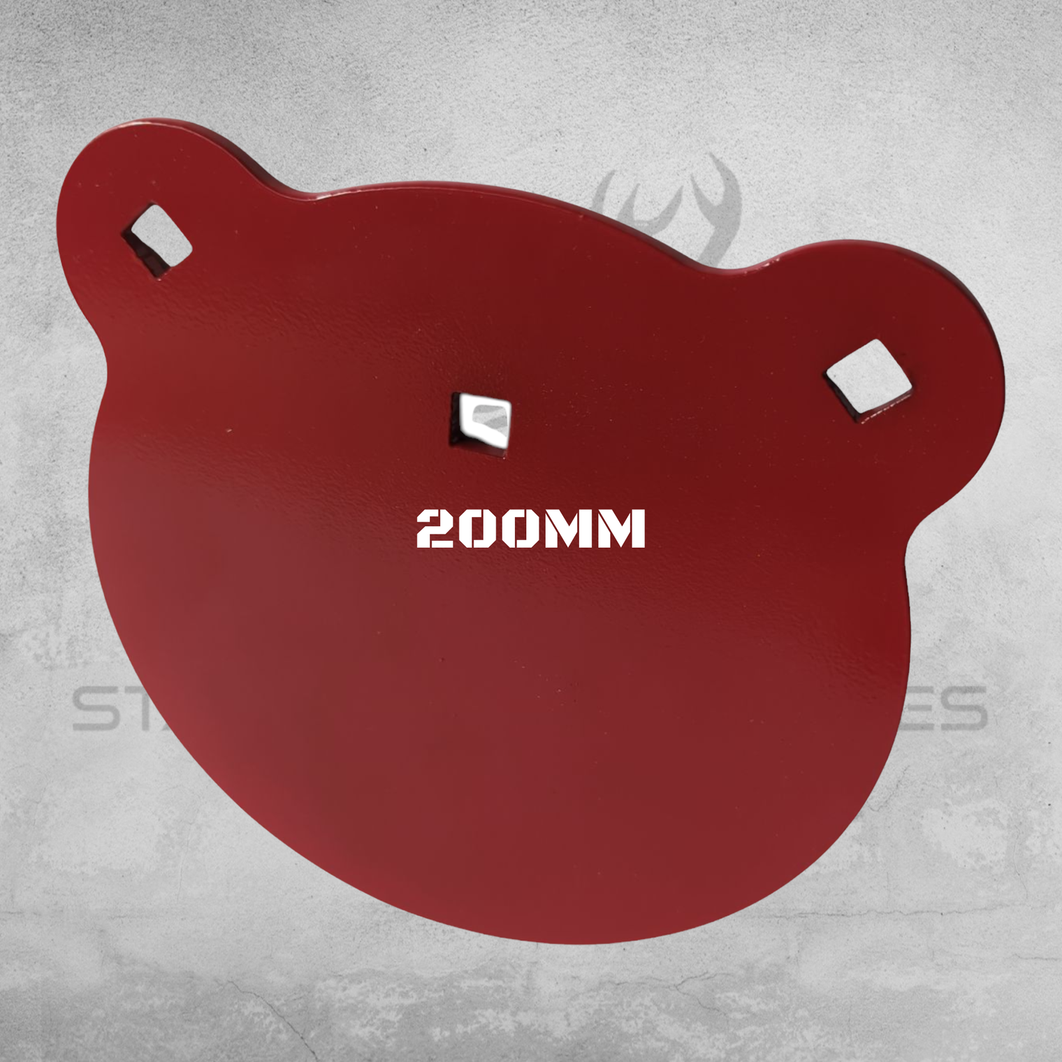 200mm Round Gong 16mm Thick (Armour Plate)