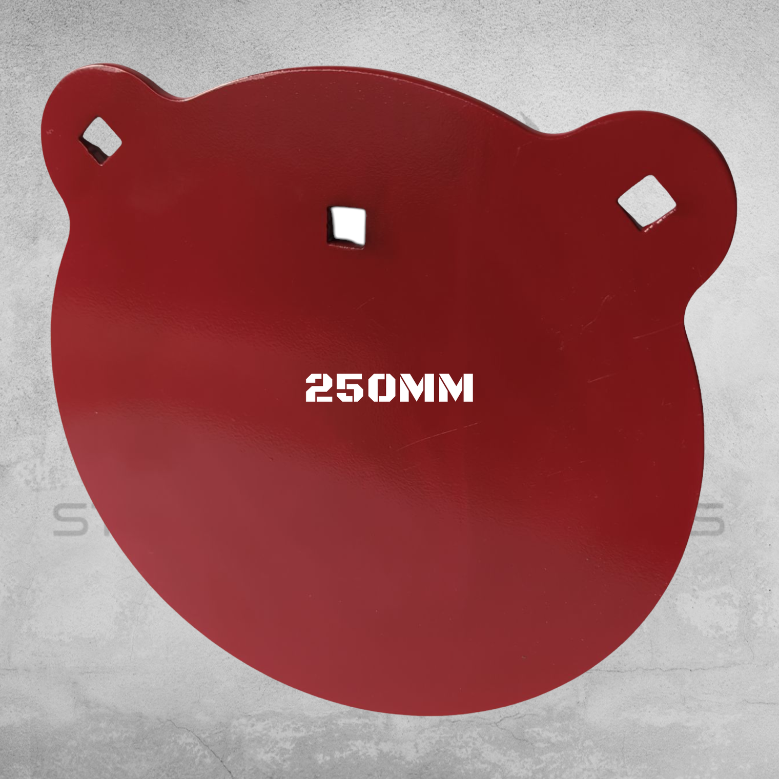250mm Round Gong 12mm Thick (Armour Plate)