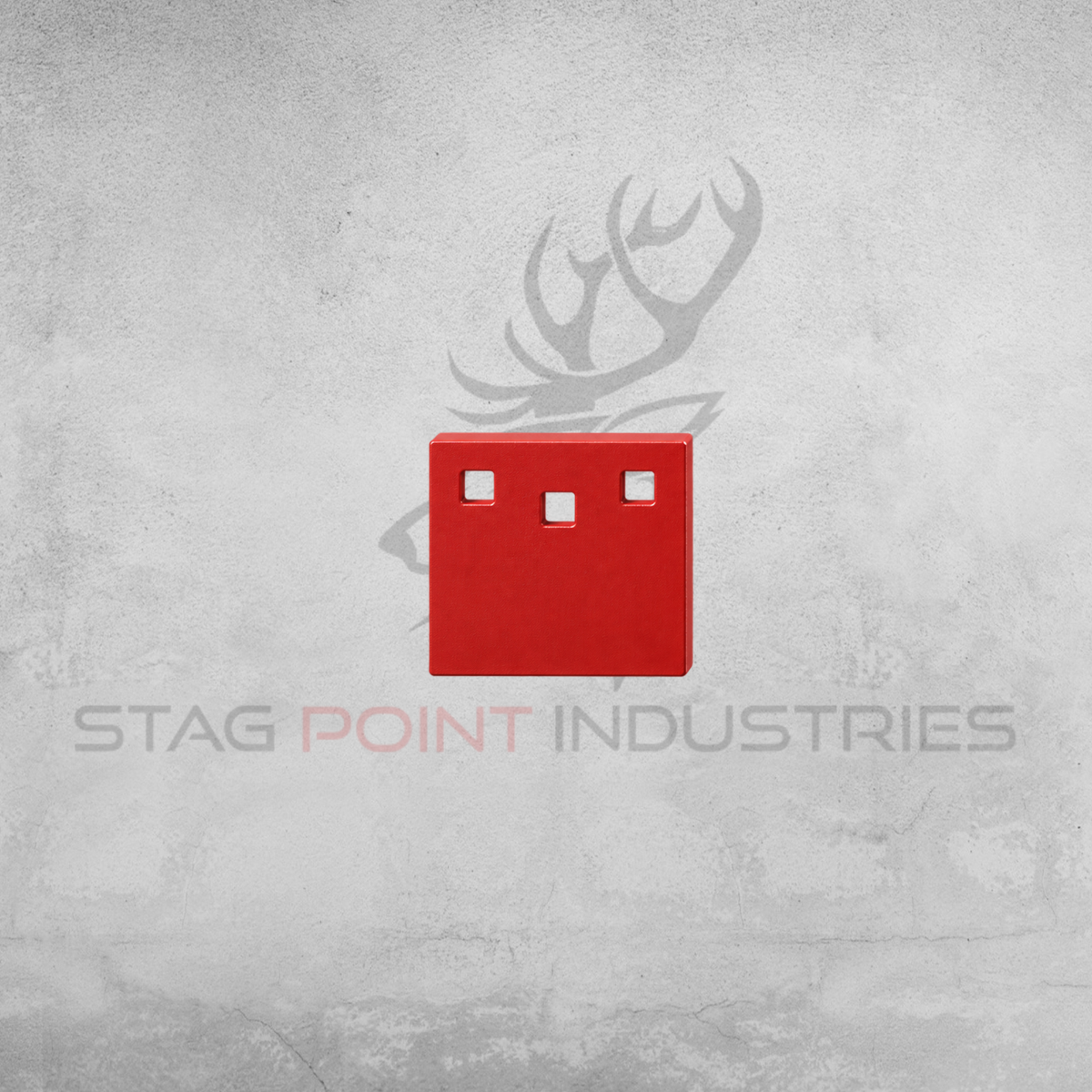 Square Gong – 12mm AR500 (Various Sizes)