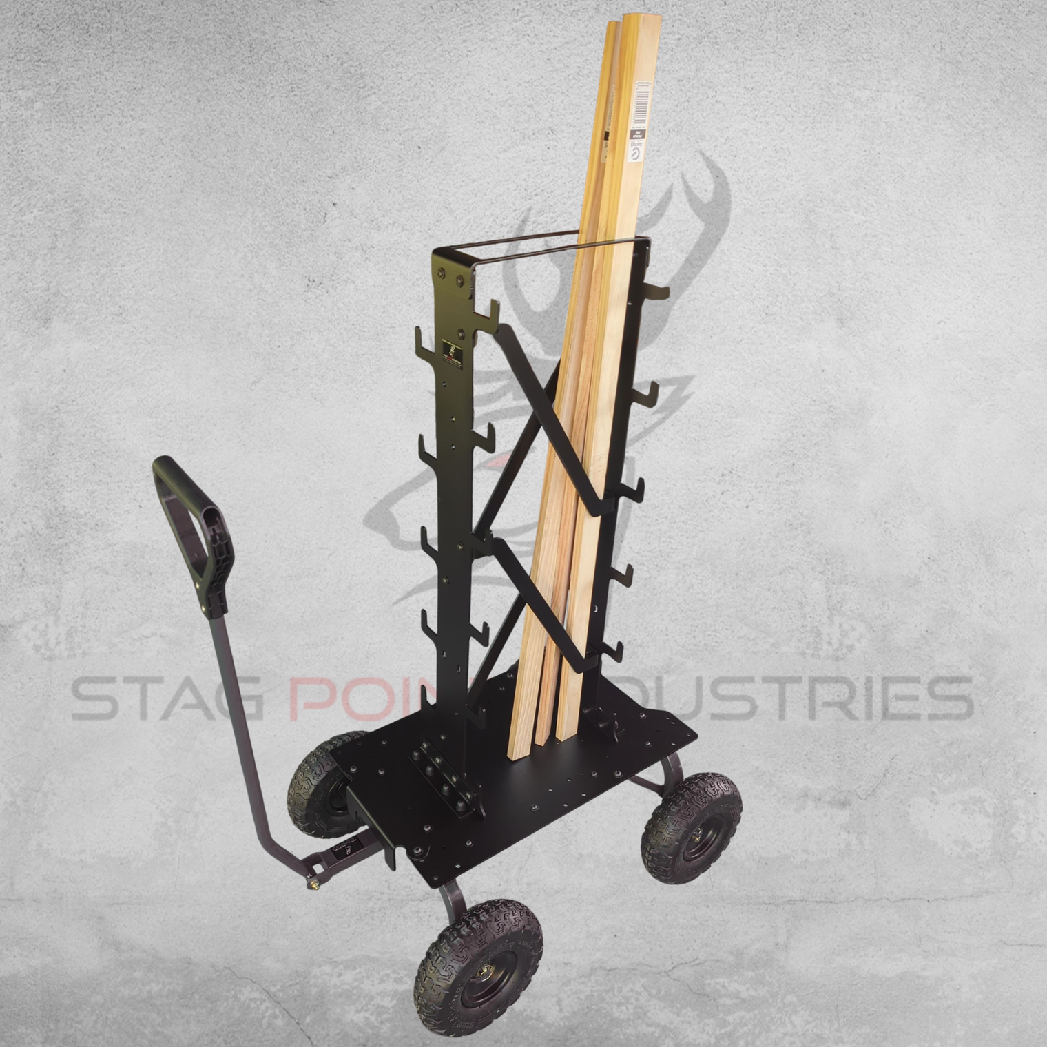 11PC STACK-RACK + DOWN-RANGE TROLLEY KIT