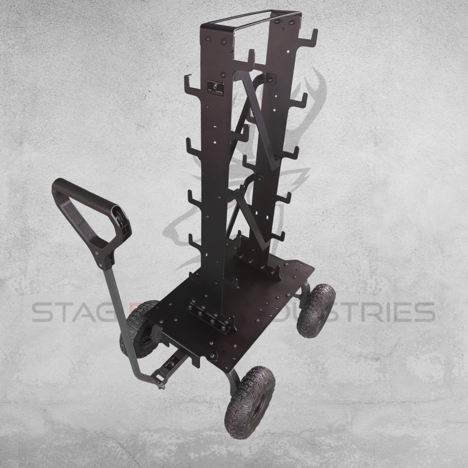 11PC STACK-RACK + DOWN-RANGE TROLLEY KIT
