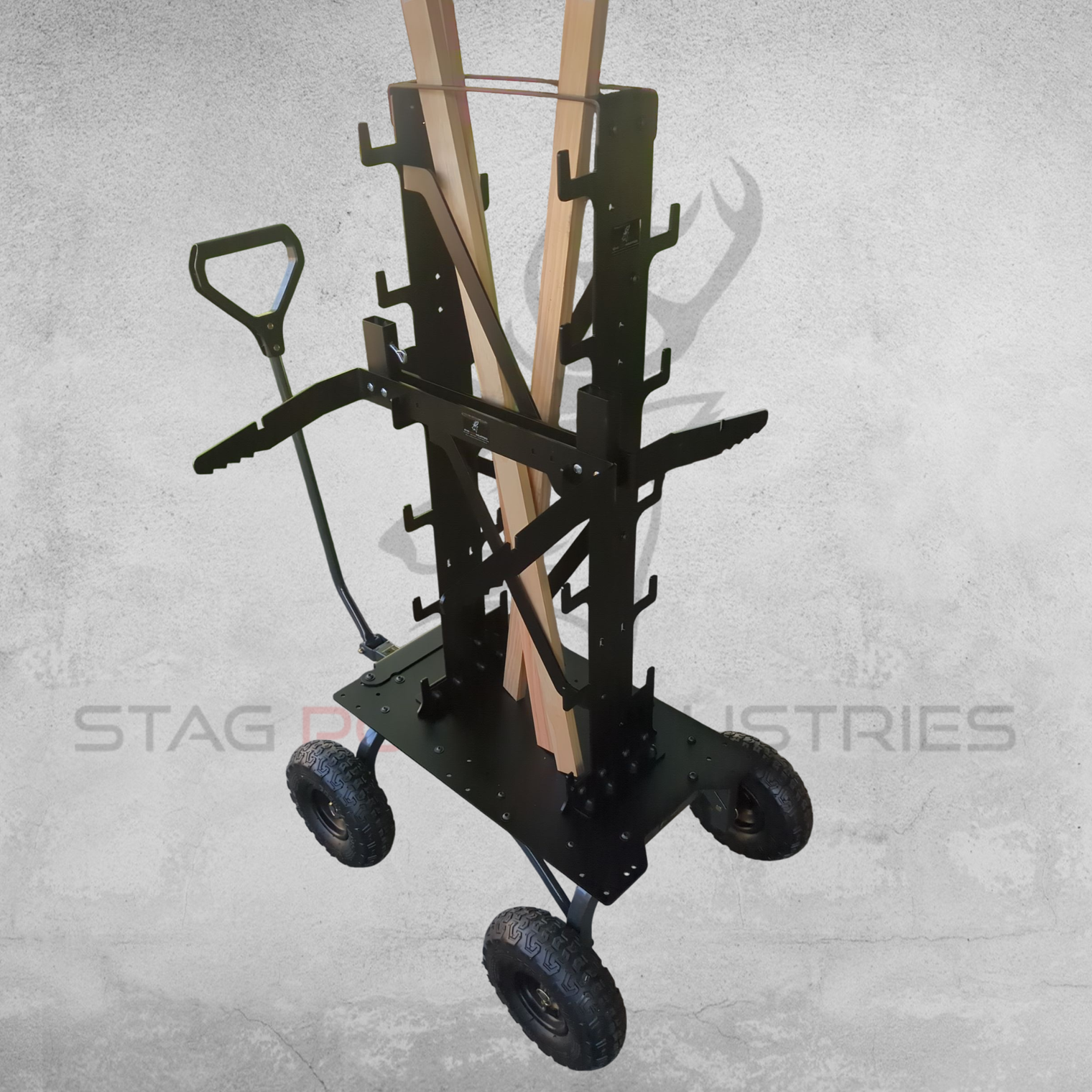 11PC STACK-RACK + DOWN-RANGE TROLLEY KIT