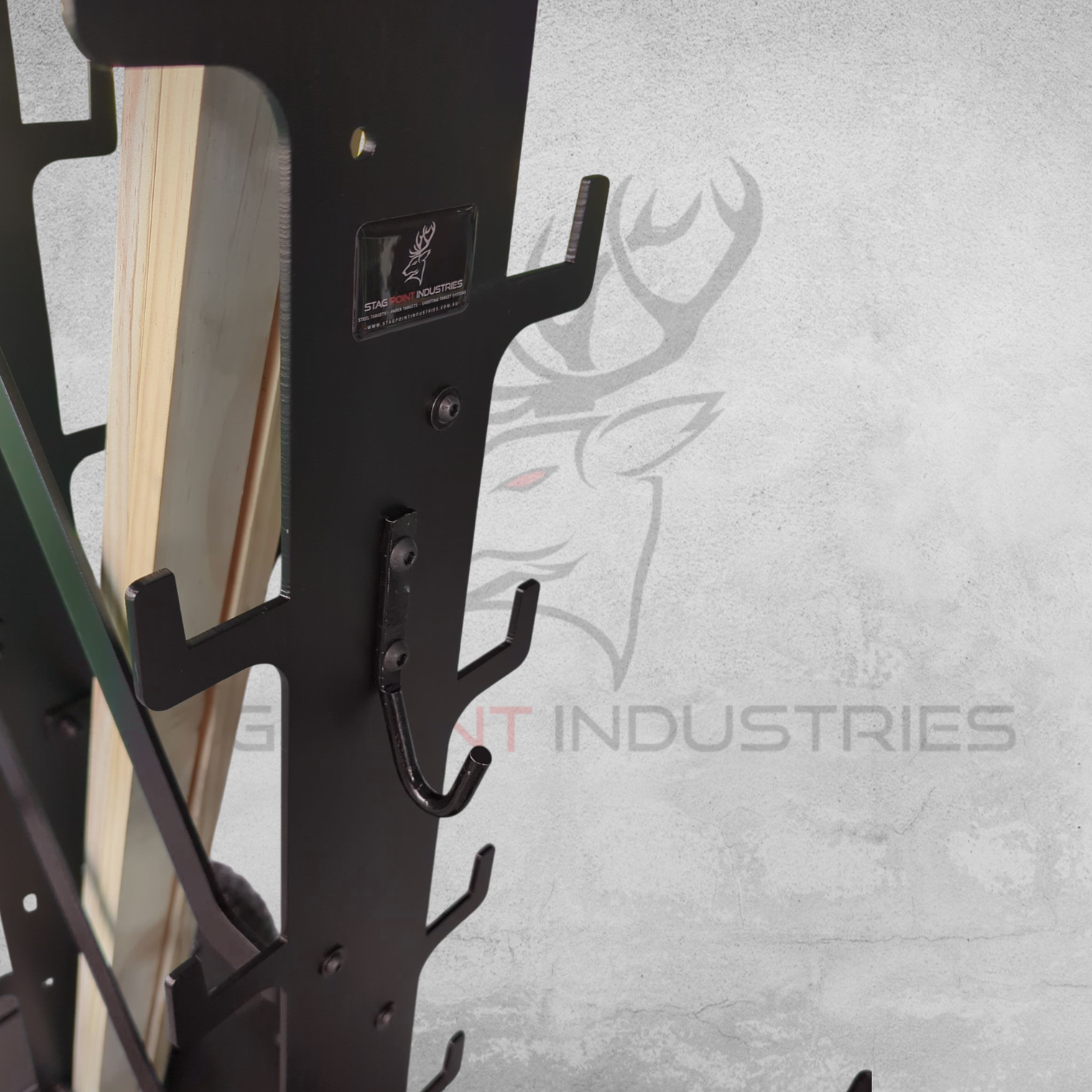 IPSC H-STAND STACK-RACK STAPLE GUN HOOK KIT (Add-On)