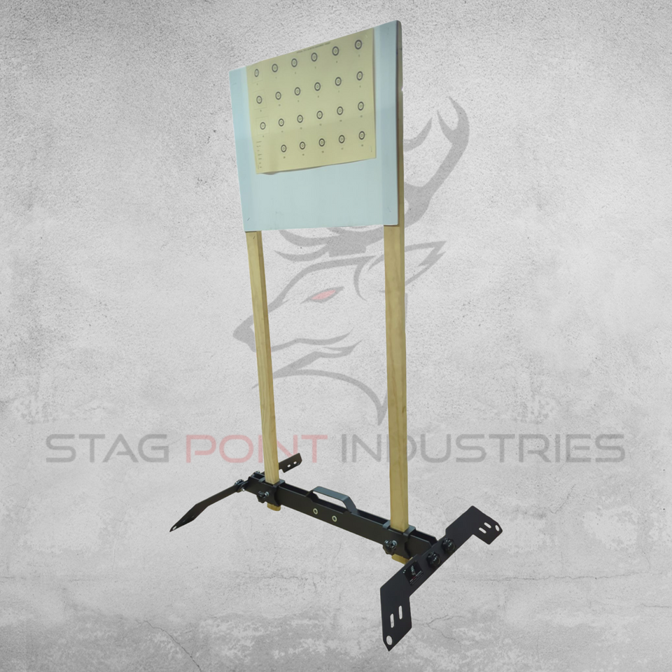 Shooting Target Paper Rack TAC-ONE – Tactical Paper Target Stand HEAVY DUTY (BREAK-DOWN) – Stag ...