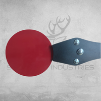 Texas Star Target Plate – 150MM Round Profile (6MM Premium Mild Steel)