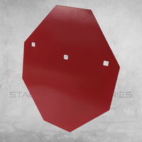 IPSC STANDARD TARGET – 6MM MILD STEEL