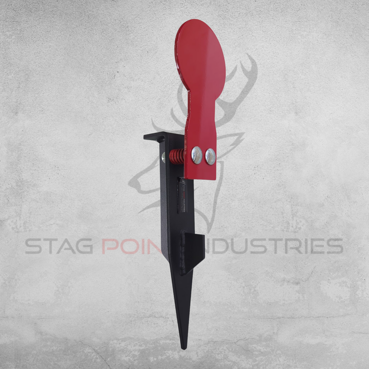 Point Stake Files .22LR Stake & Shoot Target Kit – 100x200 Mild Steel Popper + Heavy Dut ...