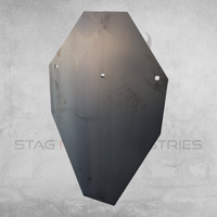 IPSC UNIVERSAL RIFLE TARGET – 16MM AR500