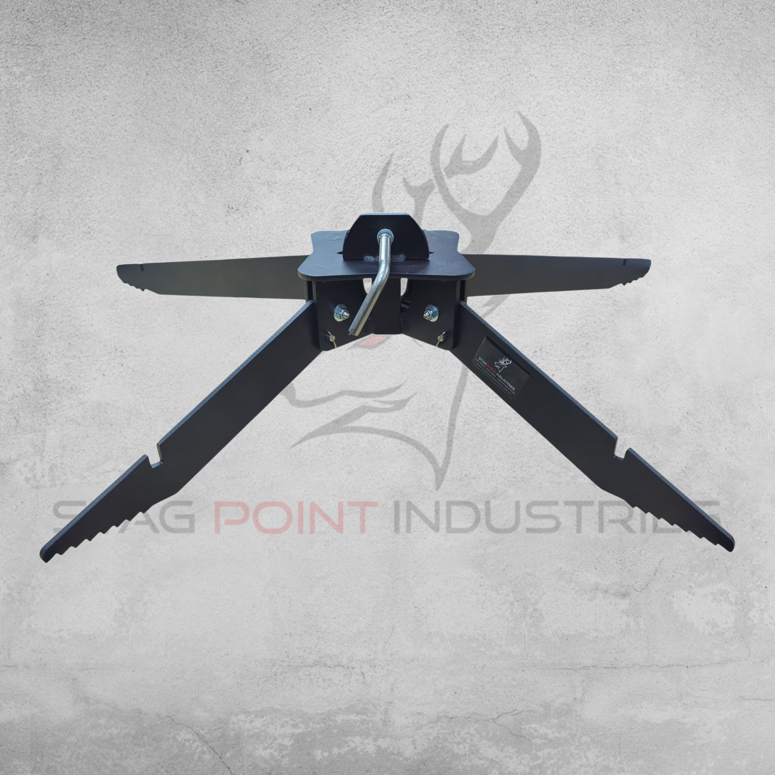 DT-Alpha Duelling Tree Bundle – Centrefire Kit with REACK X-BASE & X6 100mm AR500 Flip Paddles