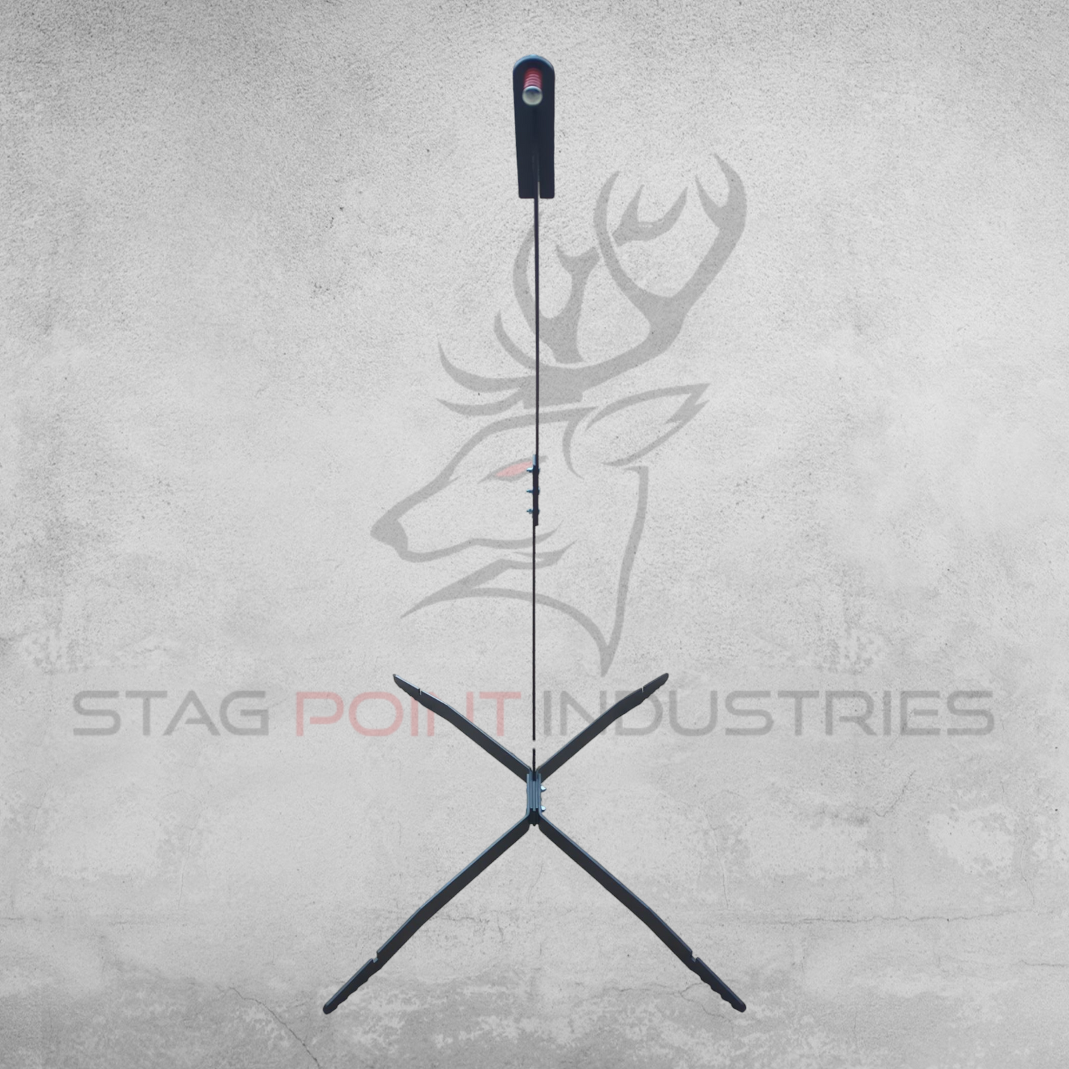 "Hit-Factor" Bundle – Air/22LR Scorpion Post Target Stand + IPSC Standard Target (6mm Mild Steel)