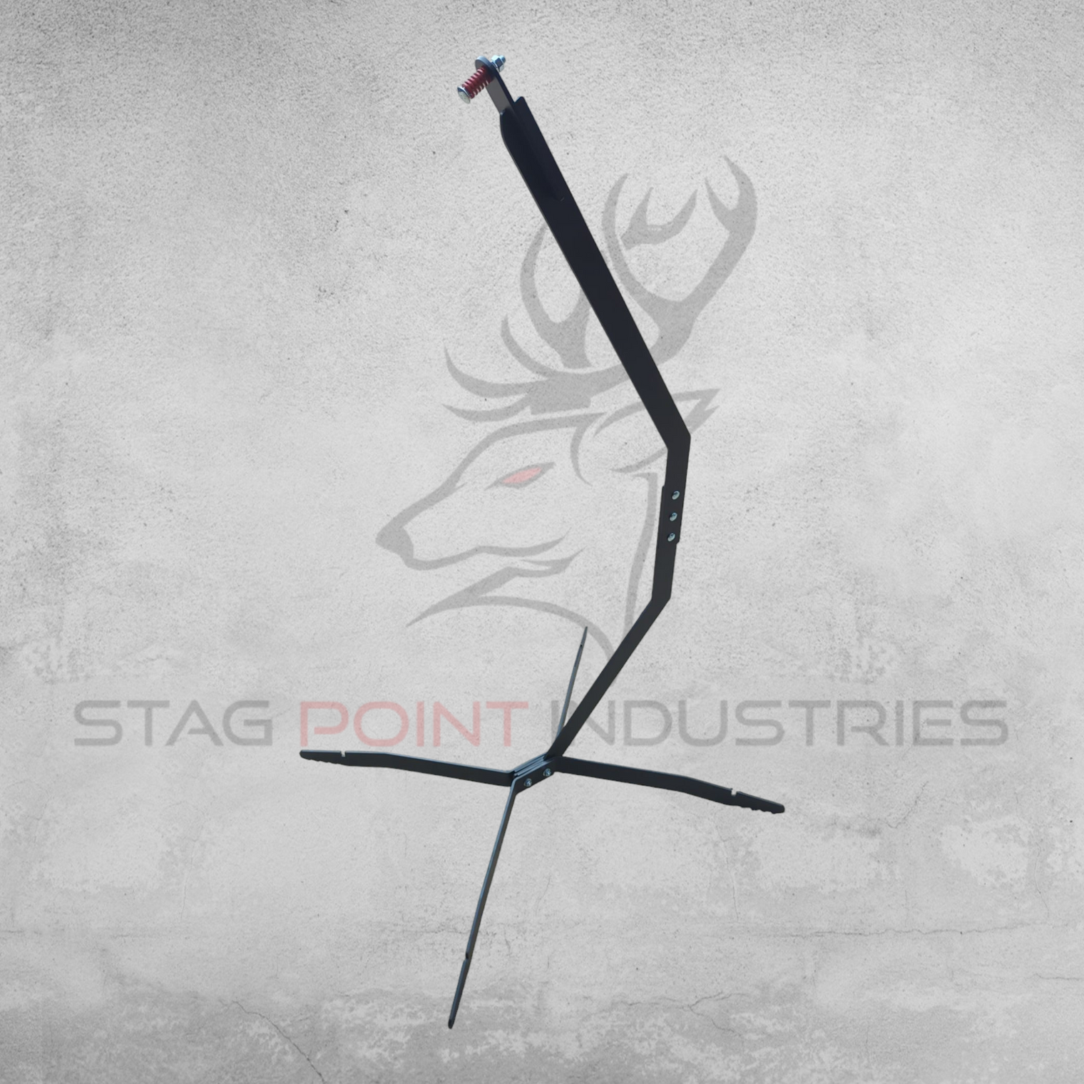 "Hit-Factor" Bundle – Air/22LR Scorpion Post Target Stand + IPSC Standard Target (6mm Mild Steel)
