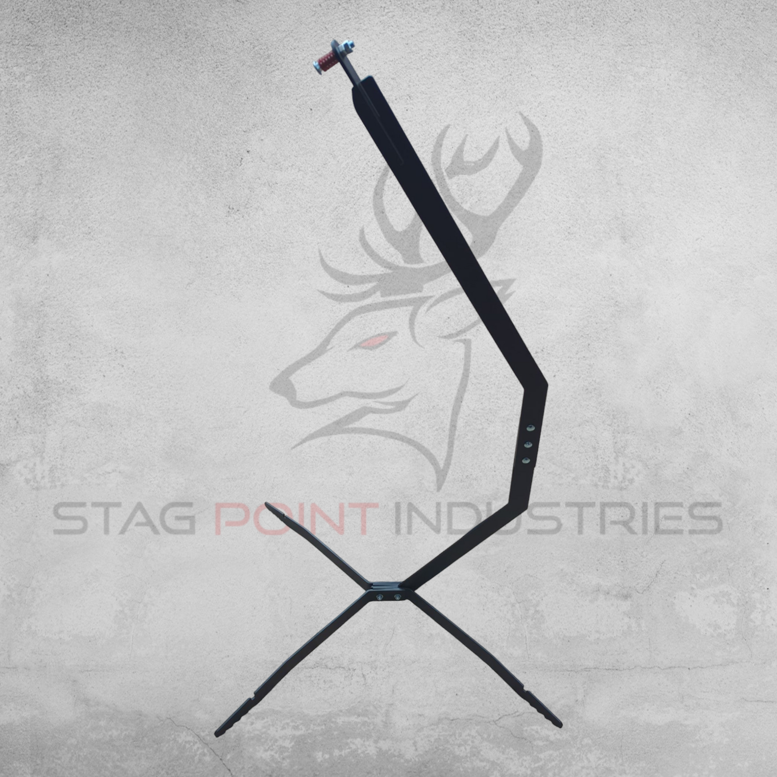 "Hit-Factor" Bundle – Air/22LR Scorpion Post Target Stand + IPSC Standard Target (6mm Mild Steel)