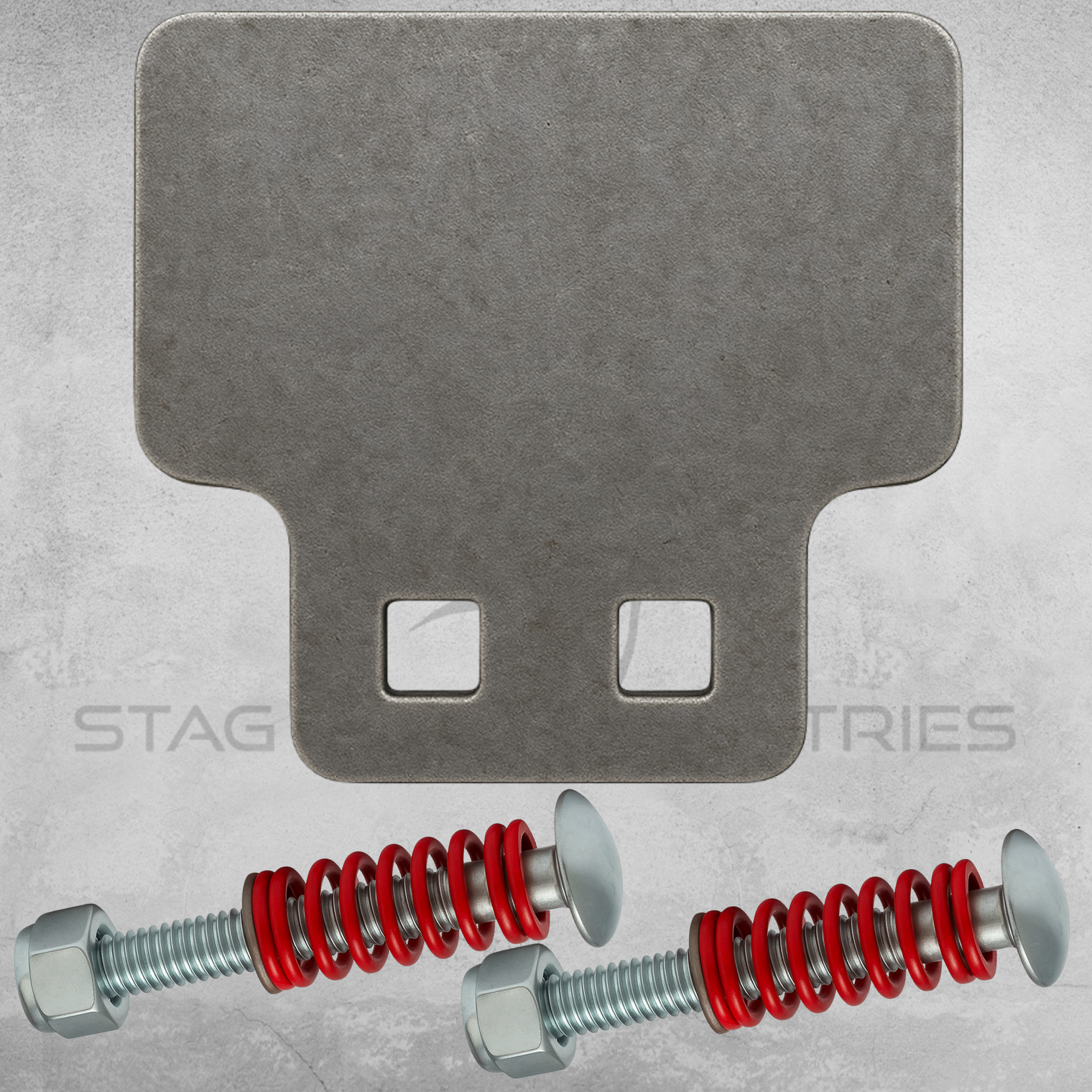 REACK X-Base Armour Face Plate – 8mm AR500 Armour Steel
