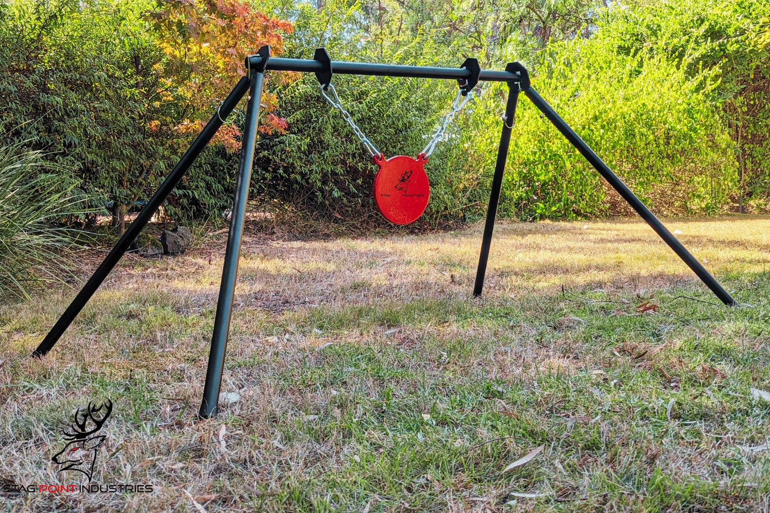 ZERO-DELTA GONG TARGET STAND (BREAK-DOWN)
