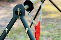 ZERO-DELTA GONG TARGET STAND (BREAK-DOWN)